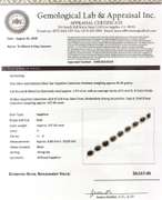 Mesmerizing 107.60 CTW Star Sapphire & Diamond Necklace in Sterling Silver