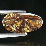 Eye catching 3.58ct untreated Australian Boulder Opal