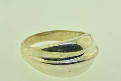 Fine Silver Dome Ring
