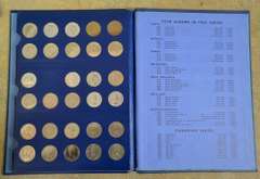 Estate Lot Of Coin Books With Coins