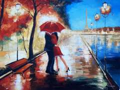 BEAUTIFUL HAND PAINTED OIL PAINTING ON CANVAS