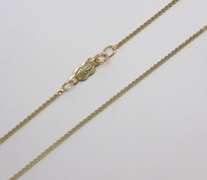 Simple Yellow Gold Serpentine Chain