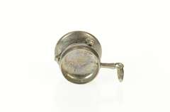 Silver 3D Pot Cooking Motif Kitchen Cook Chef Charm/Pendant