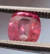 High quality .65ct cushion cut Ruby solitaire