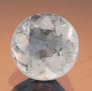 Unique 2.06ct platinum pink Morganite solitaire