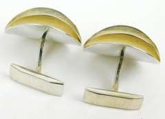 Moderne Sterling Norway Vintage Cuff Links