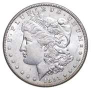 1891-S Morgan Silver Dollar