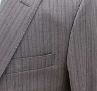 Stylish Shadow Stripe Slim Fit Suit By Galante