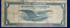 FRBN Green Eagle 1 Dollar Note Circulated From Richmond
