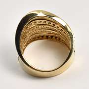 Dazzling Multi-Color Diamond Ring in 14K YG