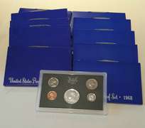 10 10 1968 US Proof Sets in Original Box