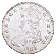 1831 Capped Bust Half Dollar