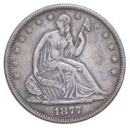 1877-CC Seated Liberty Half Dollar