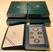 5 1990 US Mint Prestige  Sets