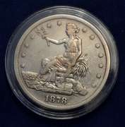 1878 S Trade Dollar Circulated