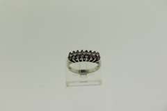 Sterling Silver CZ band Ring