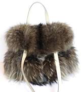 Moncler Fox Fur Shoulder Bag