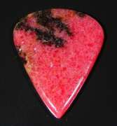 Striking 74.50ct Argentinian Rhodonite Cabochon