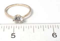 Sterling Silver CZ Cocktail Ring