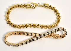 Lovely Pair of Vermeil Bracelets