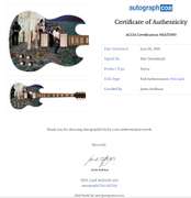 The Who Pete Townshend Autographed Graphics Guitar