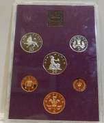 1980 British Mint Set - 1/2 Penny to 50 Pence