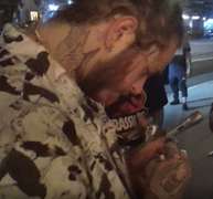 Post Malone Autographed Custom Photo Guitar