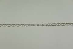 Italian Sterling Silver Nugget Link Chain