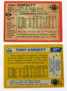 2 Tony Dorsett Topps Football Cards