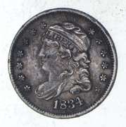 1834 Capped Bust Half Dime - Sharp