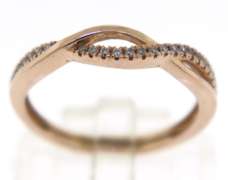 Favorite Rose Gold Ring with Diamonds
