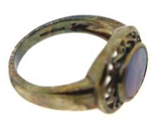 Sterling Silver Opal Ring