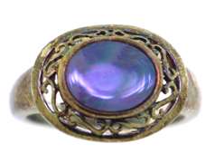 Sterling Silver Opal Ring