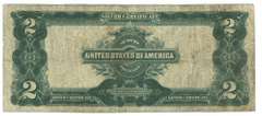 Scarcer 1899 Series Large Size $2 Silver Certificate