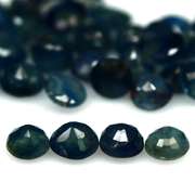Heated only! 7.39ct Royal blue Sapphire set from Madagascar