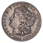 1895-S Morgan Silver Dollar - KEY DATE