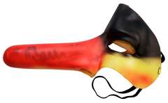 Malcolm McDowell Autographed Clockwork Orange Mask ACOA Witness