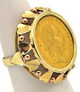 22K YELLOW GOLD RING