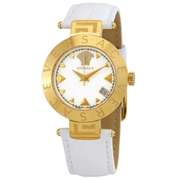 Versace Quartz White Dial Ladies Watch
