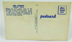 Fred Lorenzen Signed Nascar Post Card