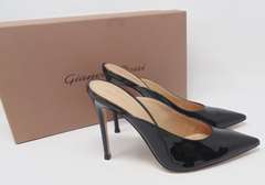 Gianvito Rossi Black Heel Ladies Shoes