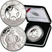2015 United States Marshals Service 225th Anniversary Commemorative Proof Silver Dollar