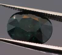 Deep blue green 3.06ct untreated Grandidierite