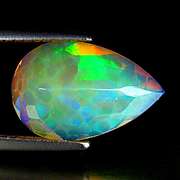 Amazing! 2.43ct padparadscha tinted Jelly Opal