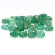 Large 8.10ct 27 piece Zambian Emerald set