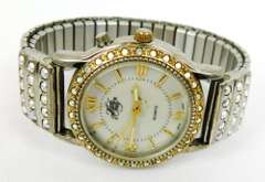 Vintage Kirks Folly Fairy Nite Light Jeweled Watch, Runs