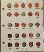 Estate Lot Of Coin Books With Coins