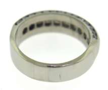 Charming Platinum 2cts Diamond Wedding Band