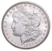 1887-S Morgan Silver Dollar