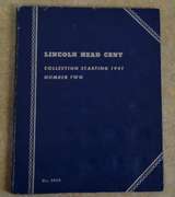 Estate Lot Of Coin Books With Coins